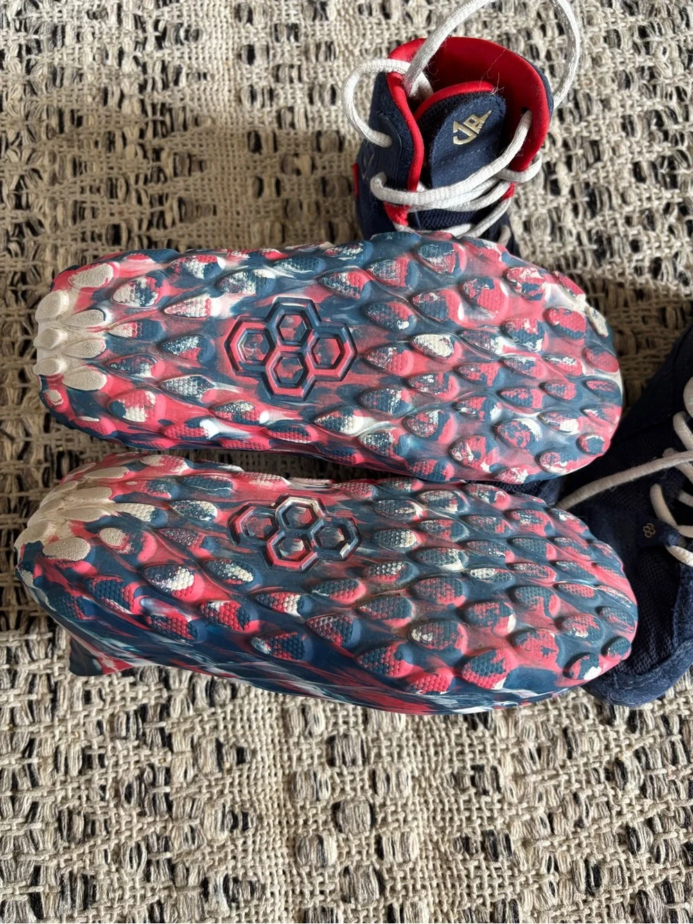 Rudis JB1 youth wrestling shoes with sole skins